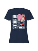 Officially Licensed Dubble Bubble Chew On This Bubble Fun Women's T-shirt