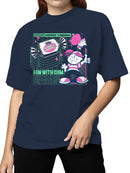 Officially Licensed Dubble Bubble Fun with Gum Design Women's T-shirt