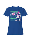 Officially Licensed Dubble Bubble Fun with Gum Design Women's T-shirt