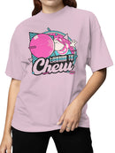 Officially Licensed Dubble Bubble License to Chew Bubble Gum Women's T-shirt