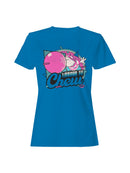Officially Licensed Dubble Bubble License to Chew Bubble Gum Women's T-shirt