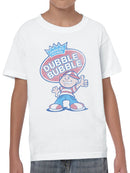 Officially Licensed Dubble Bubble Retro Cartoon Graphic Youth's T-shirt
