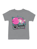 Officially Licensed Dubble Bubble License to Chew Bubble Gum Youth's T-shirt