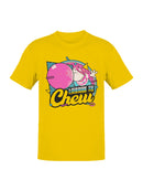 Officially Licensed Dubble Bubble License to Chew Bubble Gum Men's T-shirt