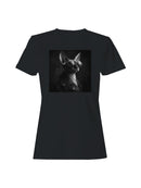 Stylish Sphynx in Leather Jacket Women's T-shirt