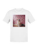 Butterfly Dreaming Cat Aesthetic Men's T-shirt