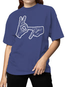 Hand Sign OK Point Gesture Women's T-shirt