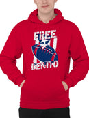 Free Bento Football Star Design Men's Hoodie