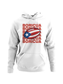 Boricua Football Pride Graphic Men's Hoodie