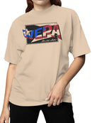 Vivid WEPA Graphic Design Stamp Women's T-shirt