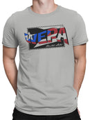 Vivid WEPA Graphic Design Stamp Men's T-shirt