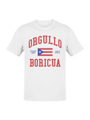 Orgullo Boricua Pride 1917 Men's T-shirt