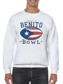 Benito Bowl 2026 Football Design Men's Sweatshirt