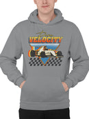 Pure Velocity Racing Graphic Men's Hoodie