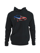 Classic American Muscle Car Art Men's Hoodie