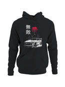 Invincible Drift Car Retro Design Men's Hoodie