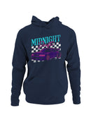 Midnight Drift Racing Graphic Men's Hoodie