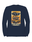 Vintage West Coast Muscle Cars Men's Sweatshirt