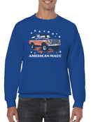Classic American Made SUV Design Men's Sweatshirt
