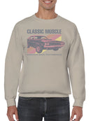 Classic Muscle Car American Performance Men's Sweatshirt