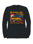 Street Racer Retro Graphic Design Men's Sweatshirt