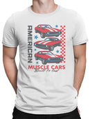 American Muscle Cars Retro Design Men's T-shirt