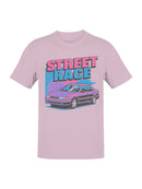 Vibrant Street Race Car Design Men's T-shirt