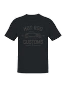 Vintage Hot Rod Customs Logo 1977 Men's T-shirt