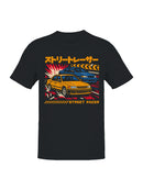 Street Racer Retro Graphic Design Men's T-shirt