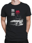 Invincible Drift Car Retro Design Men's T-shirt