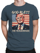 God Bless The Peacemaker Art Men's T-shirt