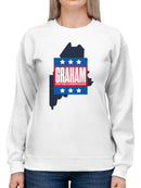 Graham Political Campaign Design Women's Sweatshirt