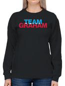 Team Graham Patriotic Design Women's Sweatshirt