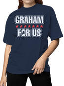Graham for Us Campaign Graphic Women's T-shirt