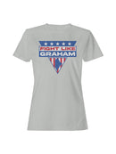 Fight Like Graham Patriotic Design Women's T-shirt