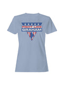 Fight Like Graham Patriotic Design Women's T-shirt