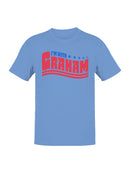 Supporting Graham Patriotic Design Men's T-shirt