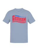 Supporting Graham Patriotic Design Men's T-shirt