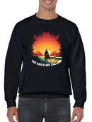 The Wave's Call Sweatshirt -SmartPrintsInk Designs