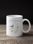 The Best Granda, Spring Blooms Mug -SmartPrintsInk Designs