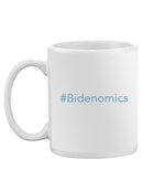 Hashtag Bidenomics Politics Mug -SmartPrintsInk Designs