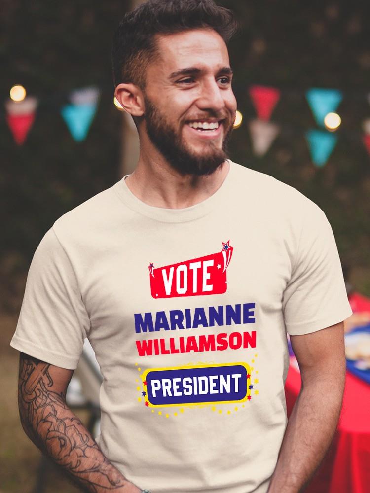 Vote Williamson President T-shirt -SmartPrintsInk Designs