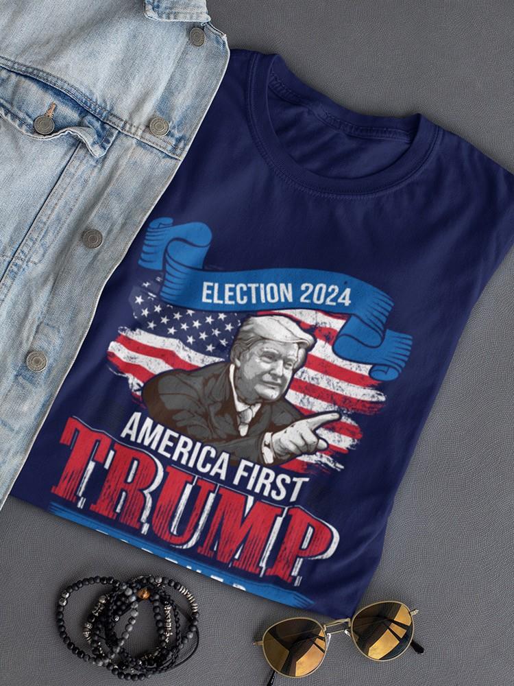 Donald Trump 2024 T-shirt -SmartPrintsInk Designs
