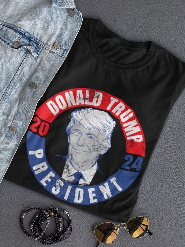 Donald Trump President 2024 T-shirt -SmartPrintsInk Designs