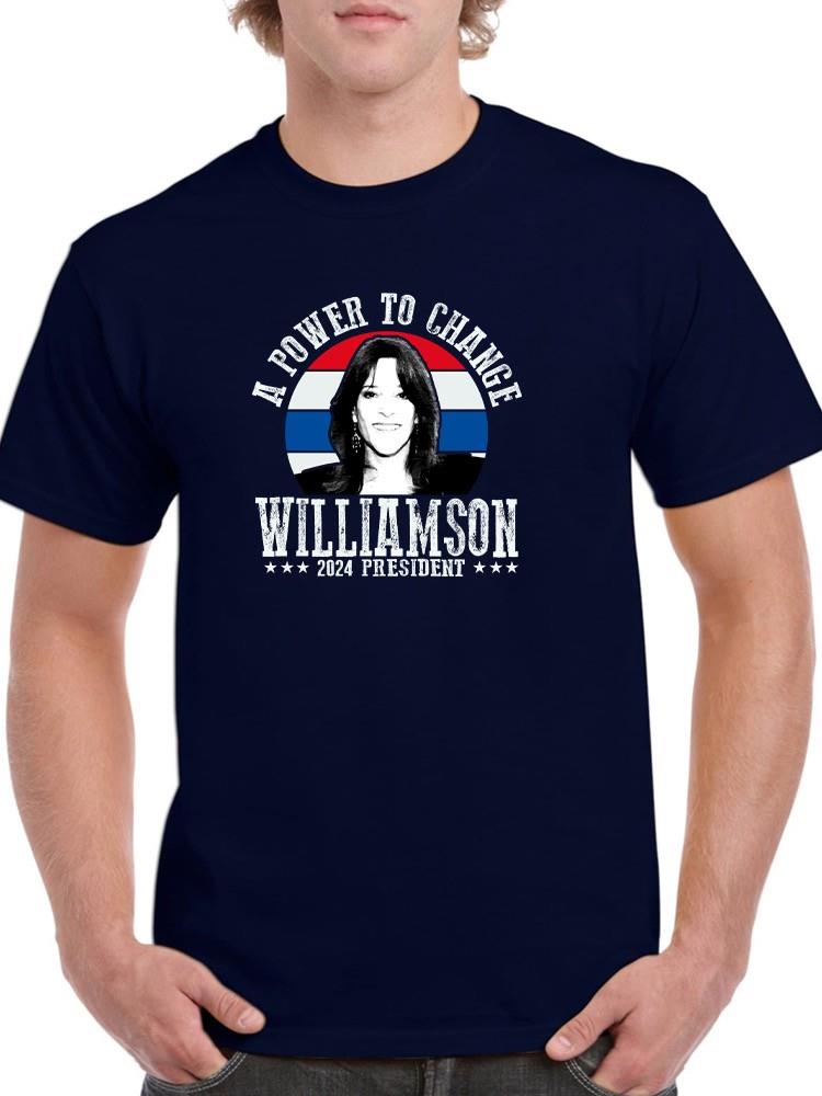 A Power To Change Williamson  T-shirt -SmartPrintsInk Designs