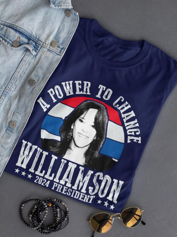 A Power To Change Williamson  T-shirt -SmartPrintsInk Designs