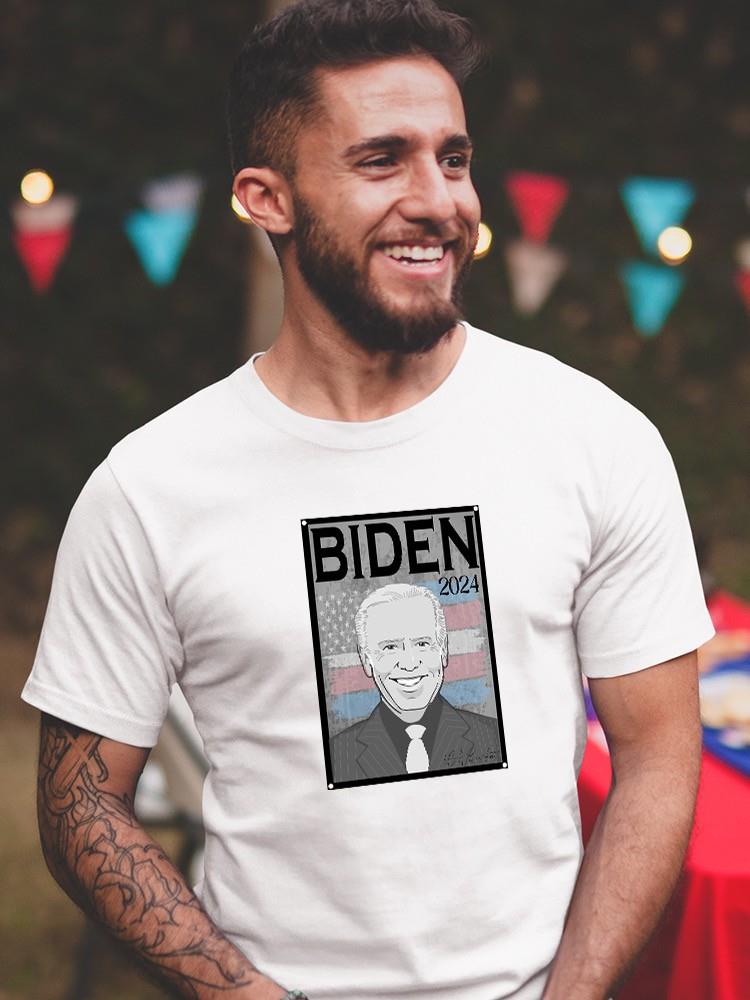 Biden American President 2024 T-shirt -SmartPrintsInk Designs
