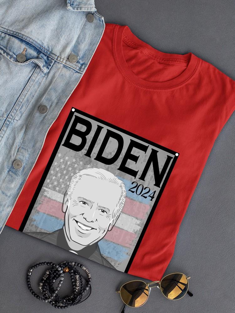 Biden American President 2024 T-shirt -SmartPrintsInk Designs