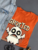Ghosted But Still Haunting T-shirt -SmartPrintsInk Designs