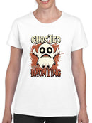 Ghosted But Still Haunting T-shirt -SmartPrintsInk Designs
